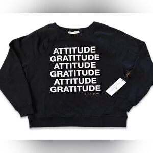 Spiritual Gangster Gratitude Gemma Sweatshirt Small NWT